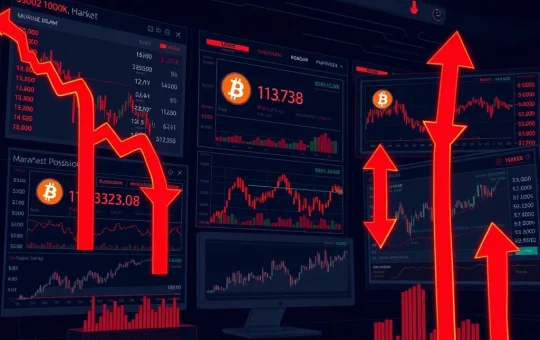 Crypto futures liquidation event showing $144 million in leveraged positions closed within one hour