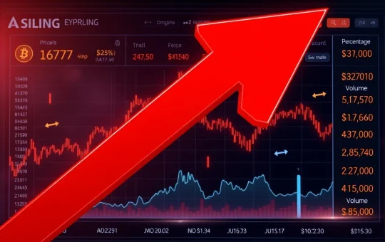 Visualization of a $104 million crypto futures liquidation event causing significant market volatility.