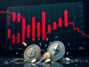 Analysis of the $440 million crypto futures liquidations event impacting Bitcoin and Ethereum traders.