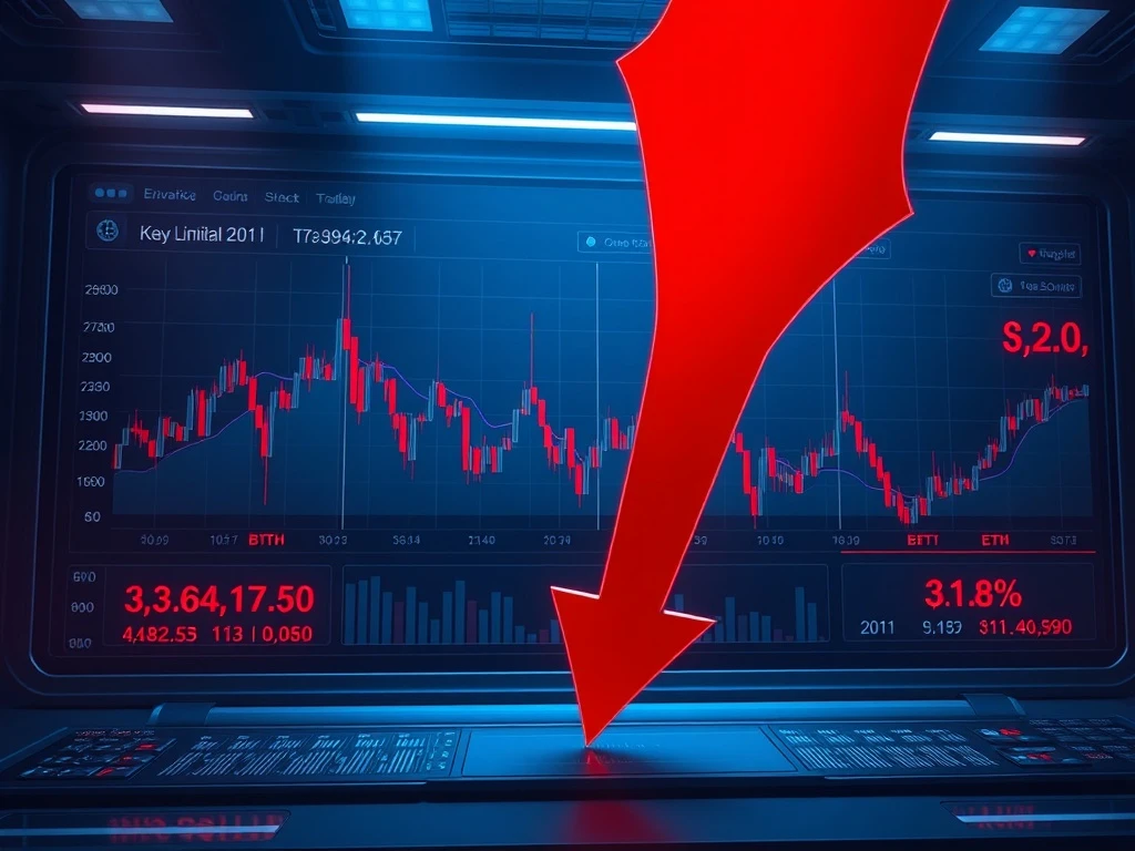 Analysis of $478M crypto liquidation event showing long positions dominating Bitcoin, Ethereum, and Solana markets