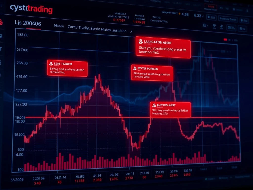 Crypto liquidation wave warning as leverage stress builds in derivatives markets