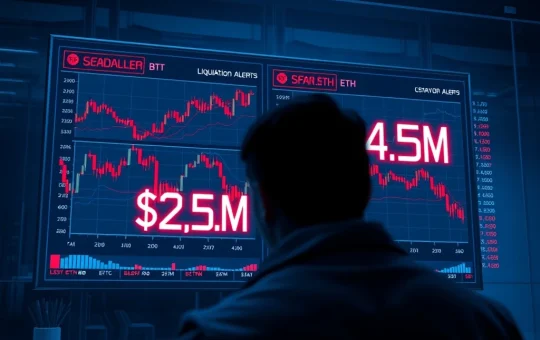 Analysis of $48M in crypto liquidations dominated by long positions on Bitcoin and Ethereum perpetual futures.