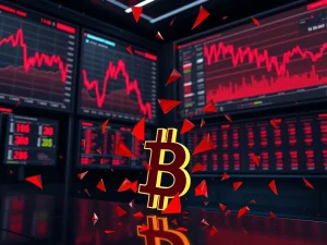 Digital dashboard visualizing the massive $216M cryptocurrency liquidation event and short squeeze across major markets.