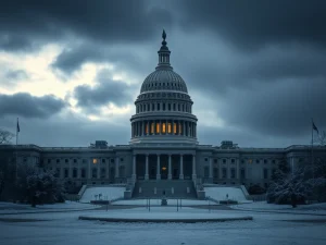 US Capitol winter storm delays crypto market structure legislation and SEC-CFTC regulatory meeting