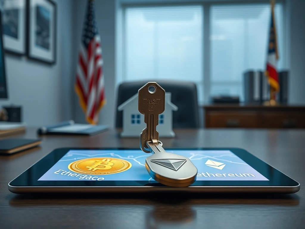 Crypto mortgages face valuation risks and regulatory challenges for US homebuyers using Bitcoin as collateral.