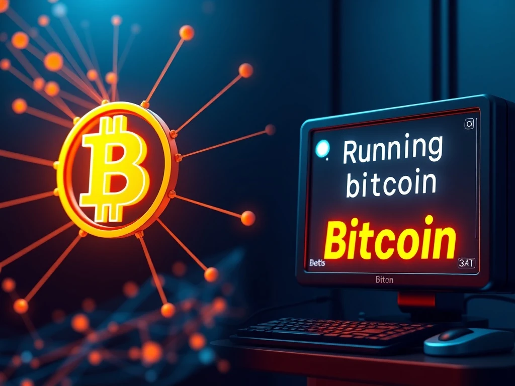 Today's cryptocurrency news coverage featuring Bitcoin network analysis and historical blockchain milestones