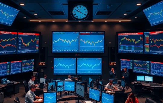 Crypto News Insights control room managing real-time cryptocurrency news service hours for global markets