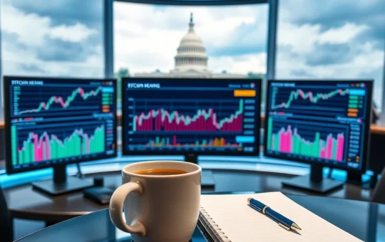 Daily cryptocurrency news analysis covering Bitcoin mining disruption and regulatory developments