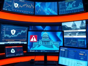 Daily cryptocurrency news coverage showing blockchain security, US legislation, and DeFi lending developments