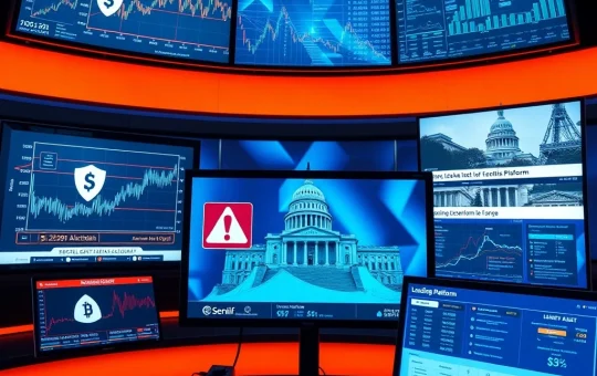 Daily cryptocurrency news coverage showing blockchain security, US legislation, and DeFi lending developments