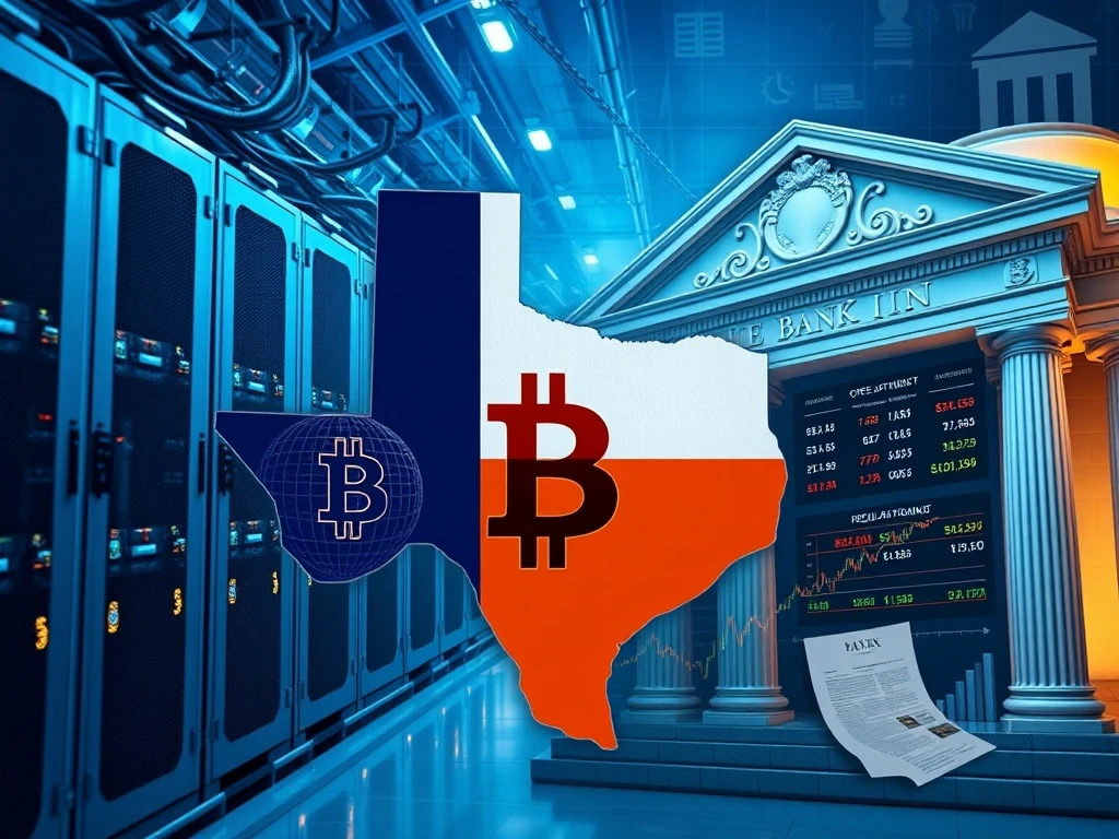 Daily cryptocurrency news coverage featuring Bitcoin mining expansion and European bank trading launch.