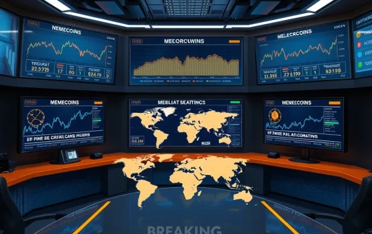 Daily cryptocurrency news coverage showing market trends and regulatory developments