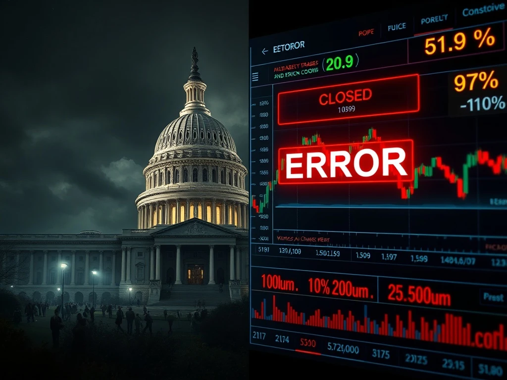 Crypto prediction markets face a reality check during the US government shutdown, exposing contract flaws.