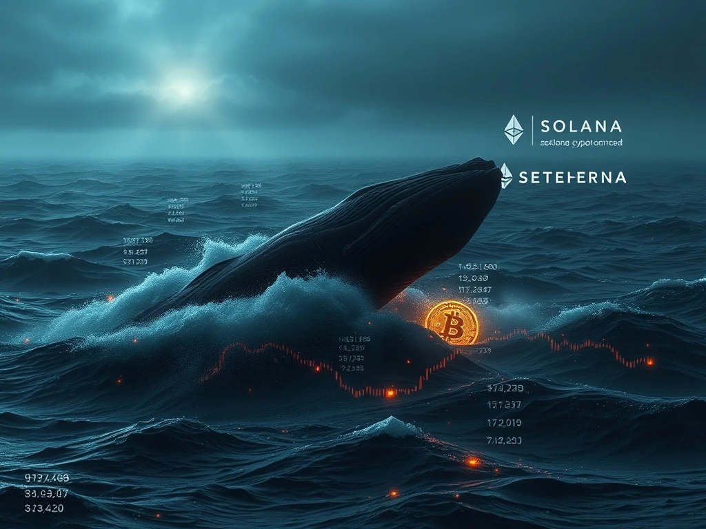 A crypto whale's massive short position shift impacts Bitcoin, Ethereum, and Solana markets.
