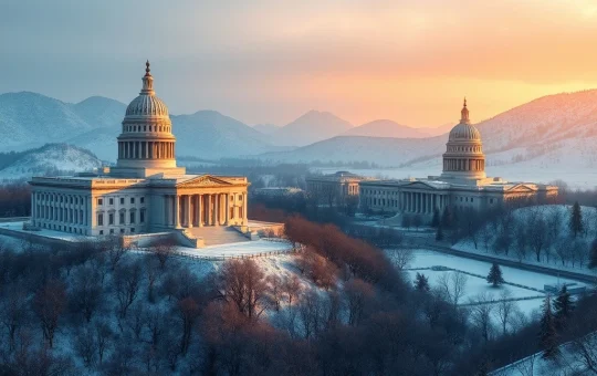 Crypto winter regulation crossroads showing legislative impact on digital asset markets
