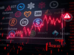 Chart showing $101 million in cryptocurrency futures liquidations causing market volatility and trader risk.