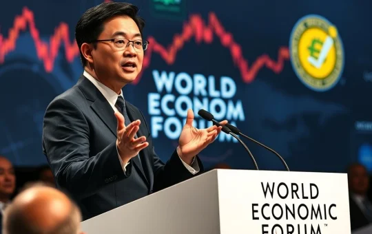 CZ warns about memecoin longevity and Dogecoin's potential at the World Economic Forum in Davos.