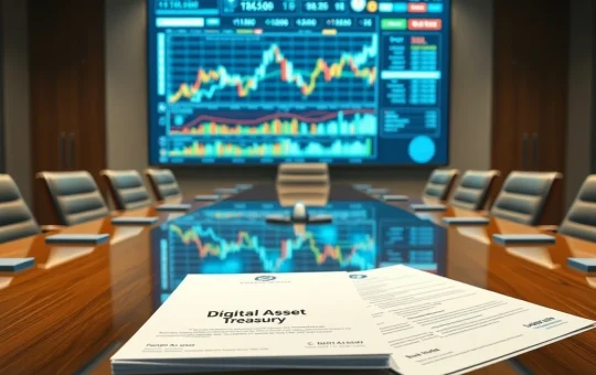 Digital Asset Treasury $49 billion cryptocurrency investment analysis showing institutional adoption trends