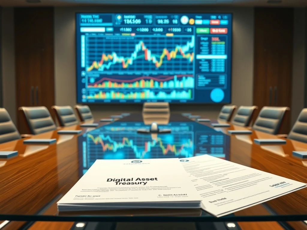 Digital Asset Treasury $49 billion cryptocurrency investment analysis showing institutional adoption trends