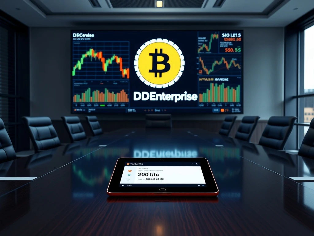 DDC Enterprise corporate Bitcoin treasury strategy and 200 BTC purchase analysis