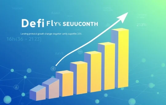 DeFi lending protocols achieve over 21% total value locked market share growth