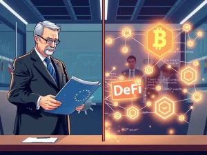 DeFi regulation gap between traditional finance oversight and decentralized blockchain protocols