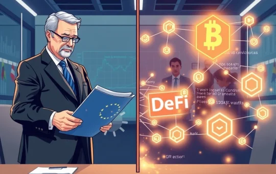 DeFi regulation gap between traditional finance oversight and decentralized blockchain protocols