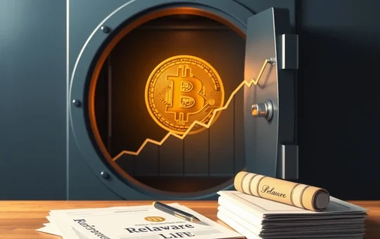 Delaware Life integrates Bitcoin into retirement annuities via BlackRock's ETF for secure portfolio growth.