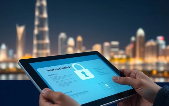 Dubai Insurance crypto wallet for secure premium payments and claims in the UAE.