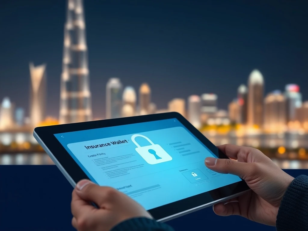 Dubai Insurance crypto wallet for secure premium payments and claims in the UAE.
