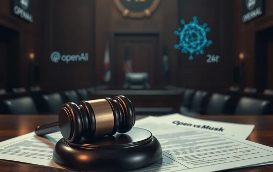 Elon Musk OpenAI lawsuit legal battle over AI governance and Microsoft partnership