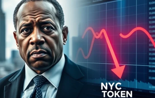 Eric Adams denies accusations regarding the NYC Token crash and rug pull allegations.