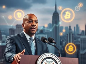 Former NYC Mayor Eric Adams launches NYC Token cryptocurrency to fight antisemitism and anti-Americanism.