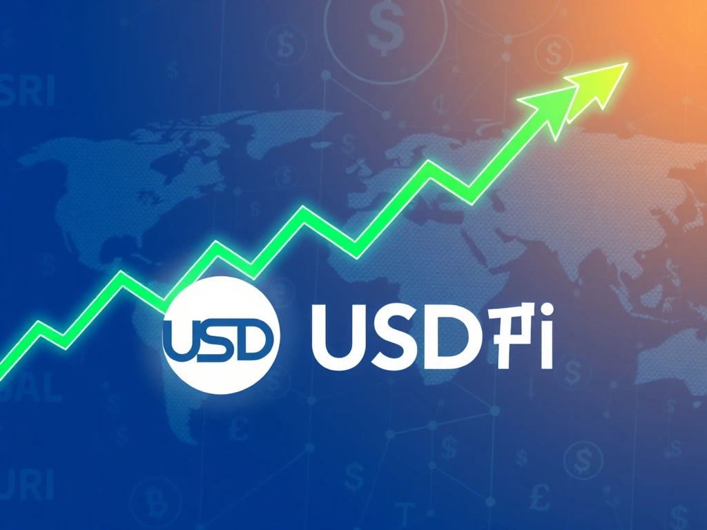 Analysis of WLFI token rally and USD1 stablecoin growth following Eric Trump endorsement.