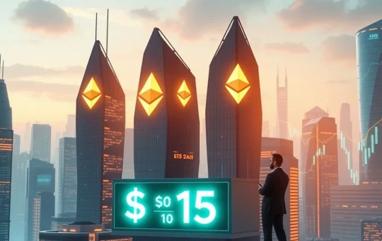 Ethereum blockchain dominance in 2026 with low transaction fees and high adoption rates according to Standard Chartered analysis