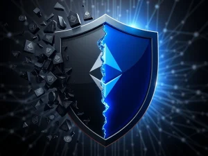 Ethereum transforms DAO hack crisis into a decentralized security shield for blockchain protection.