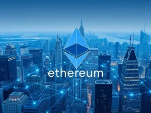 Ethereum blockchain infrastructure adopted by global banks and financial institutions for settlements and tokenization.