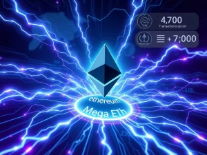 Ethereum L2 MegaETH achieving record transaction speed during scalability testing for blockchain network