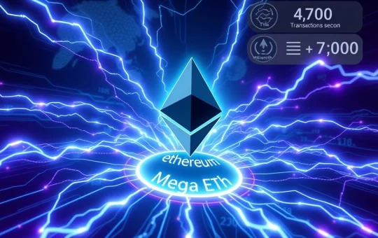 Ethereum L2 MegaETH achieving record transaction speed during scalability testing for blockchain network