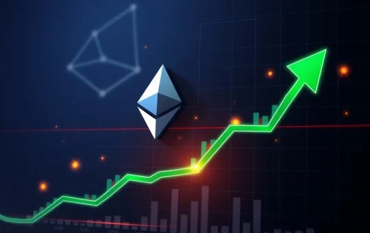 Ethereum price chart showing net taker volume buy signal indicating market shift