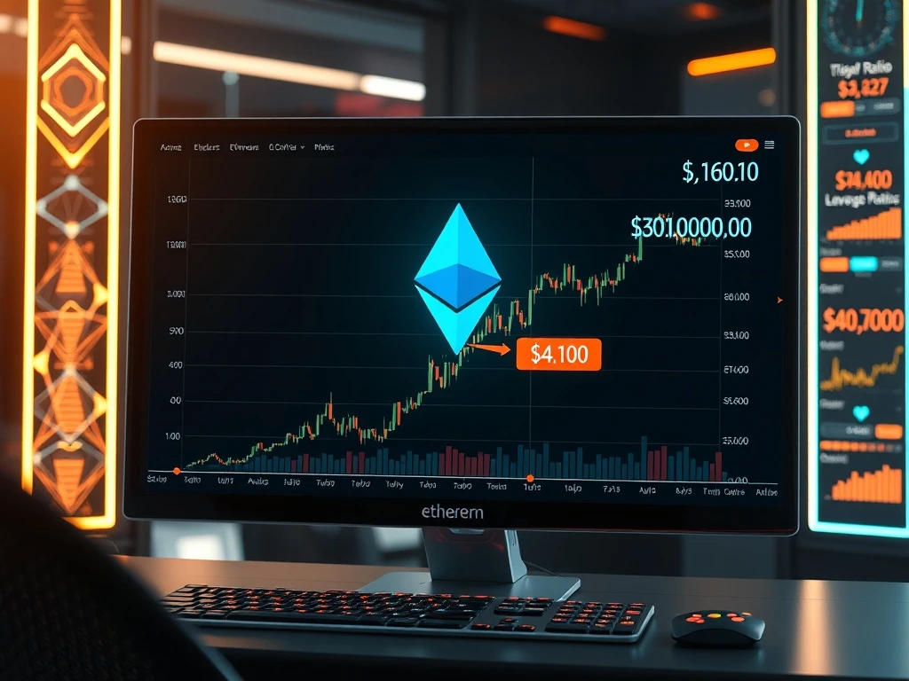 Analysis of Ethereum's potential price dip and subsequent rally to $4,100 based on market data.