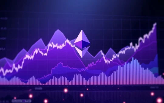 Ethereum price prediction analysis showing network strength amid market volatility