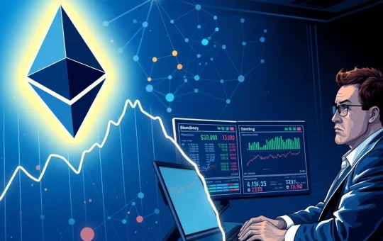Ethereum price analysis showing professional trader skepticism despite $3.4K valuation