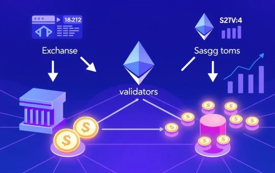 Ethereum exchange supply declines dramatically as staking demand surges, showing network security strengthening