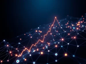 Visualization of the 2025 Ethereum network growth and record wallet creation surge
