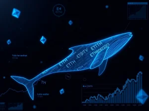 Ethereum whale accumulation analysis showing strategic blockchain transactions and market data patterns