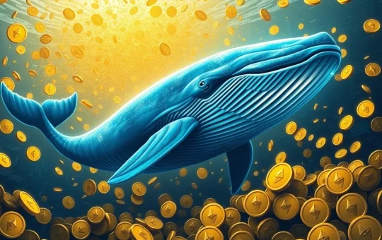 An Ethereum whale's massive $162 million accumulation signifies strong institutional confidence in the cryptocurrency market.