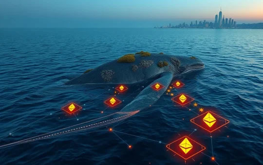 An Ethereum whale's massive $248 million deposit to Gemini exchange after nine years of dormancy.