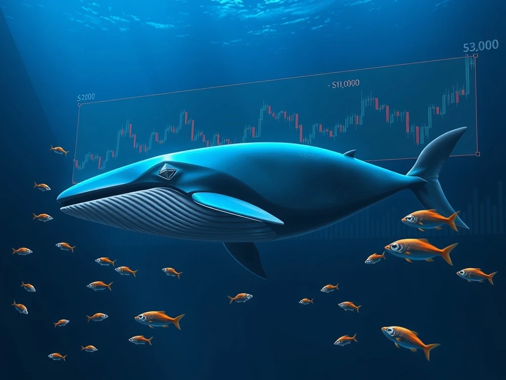 Analysis of Ethereum whale accumulation during price drop and key bullish pennant pattern for ETH.