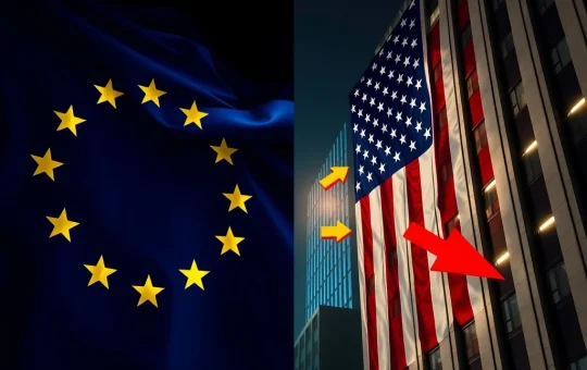 Europe's $10.4 trillion investment in US assets faces divestment risk amid trade tensions, threatening Wall Street stability.